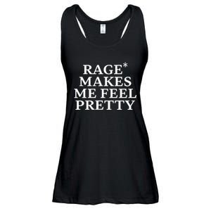 Rage Makes Me Feel Pretty Ladies Essential Flowy Tank