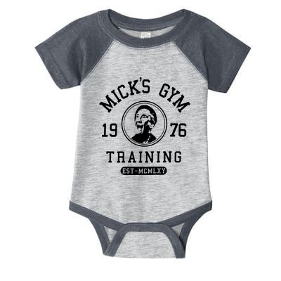 Rocky MGM Movie Training Mick's Gym Infant Baby Jersey Bodysuit