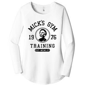 Rocky MGM Movie Training Mick's Gym Women's Perfect Tri Tunic Long Sleeve Shirt