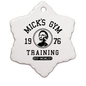 Rocky MGM Movie Training Mick's Gym Ceramic Star Ornament