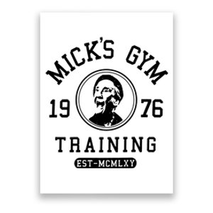 Rocky MGM Movie Training Mick's Gym Poster