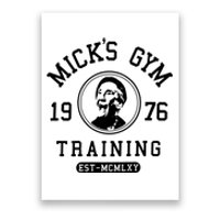 Rocky MGM Movie Training Mick's Gym Poster