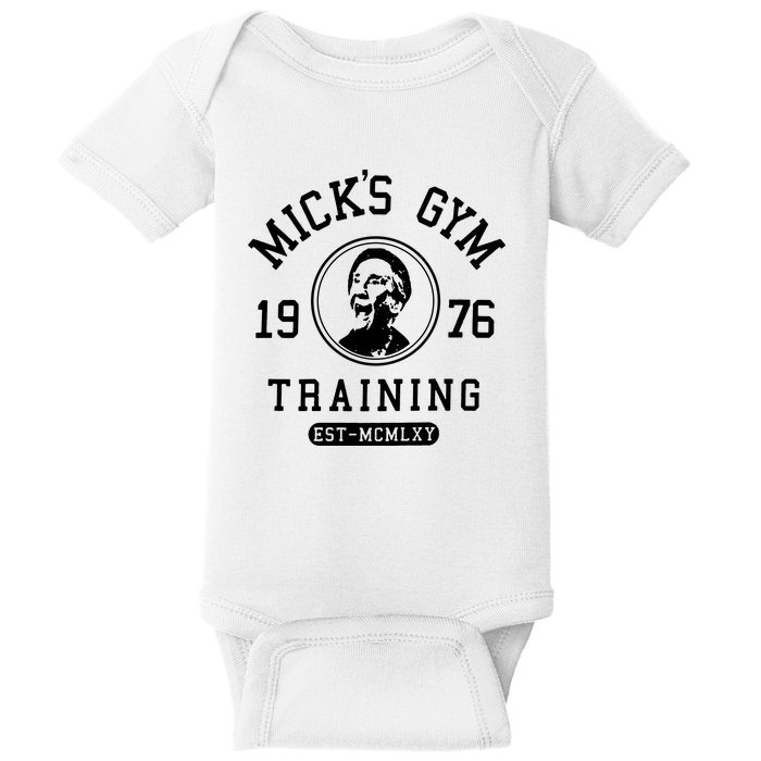 Rocky MGM Movie Training Mick's Gym Baby Bodysuit