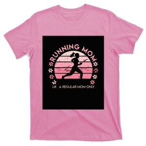 Running Mom Mother Ladies Marathon Run Half Marathon T-Shirt