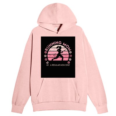 Running Mom Mother Ladies Marathon Run Half Marathon Urban Pullover Hoodie