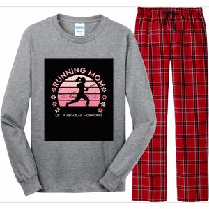 Running Mom Mother Ladies Marathon Run Half Marathon Long Sleeve Pajama Set