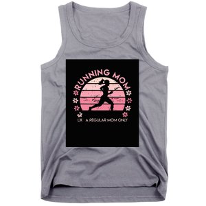 Running Mom Mother Ladies Marathon Run Half Marathon Tank Top