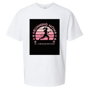 Running Mom Mother Ladies Marathon Run Half Marathon Sueded Cloud Jersey T-Shirt