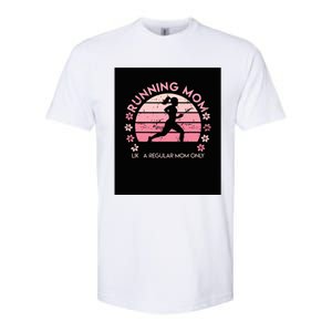 Running Mom Mother Ladies Marathon Run Half Marathon Softstyle CVC T-Shirt