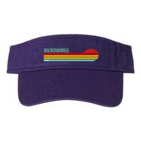 Retro Menominee Michigan Visor