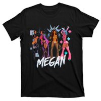 Retro Megan Moon Megan First Name Personalized Vintage T-Shirt