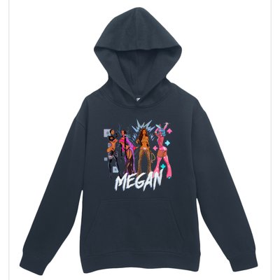 Retro Megan Moon Megan First Name Personalized Vintage Urban Pullover Hoodie