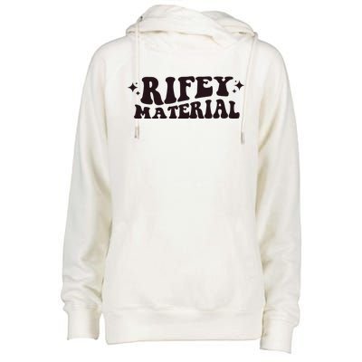 Rifey Material Matt Rife Womens Funnel Neck Pullover Hood