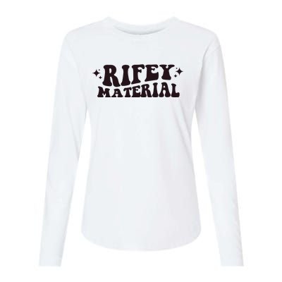 Rifey Material Matt Rife Womens Cotton Relaxed Long Sleeve T-Shirt