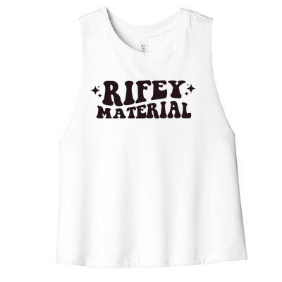 Rifey Material Matt Rife Women's Racerback Cropped Tank