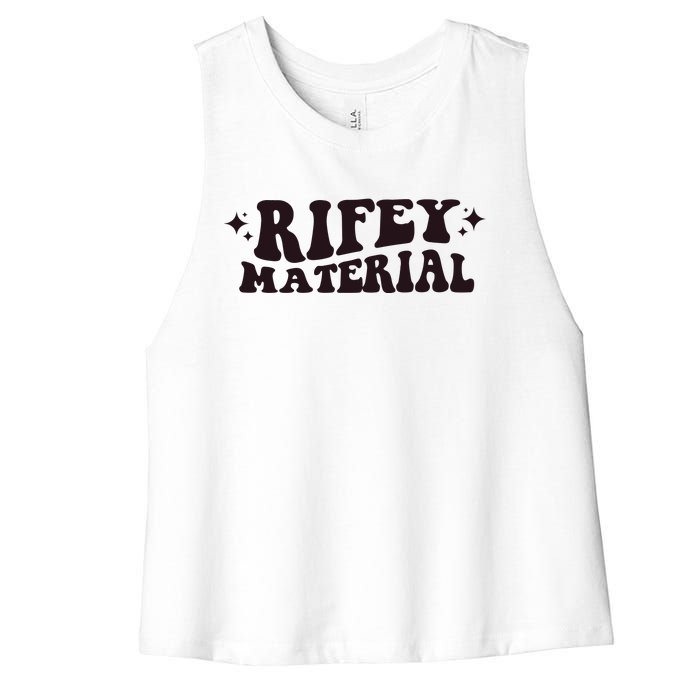 Rifey Material Matt Rife Women's Racerback Cropped Tank