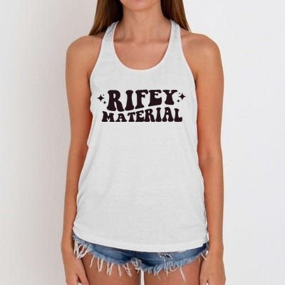 Rifey Material Matt Rife Women's Knotted Racerback Tank