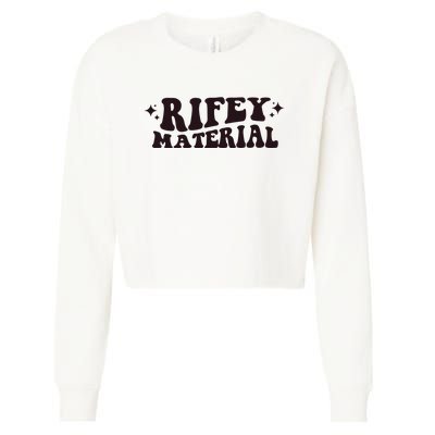 Rifey Material Matt Rife Cropped Pullover Crew