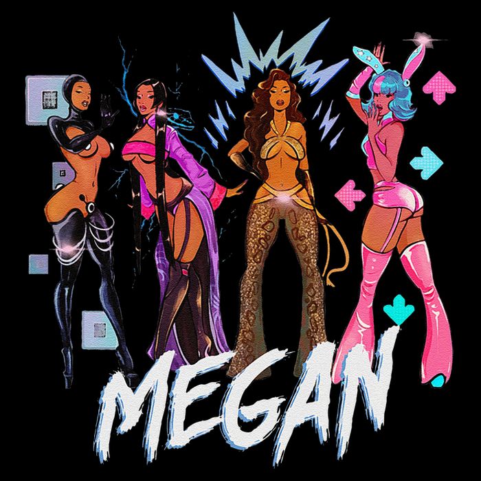 Retro Megan Moon Megan First Name Personalized Vintage Drawstring Bag