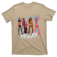 Retro Megan Moon Megan First Name Personalized Vintage T-Shirt