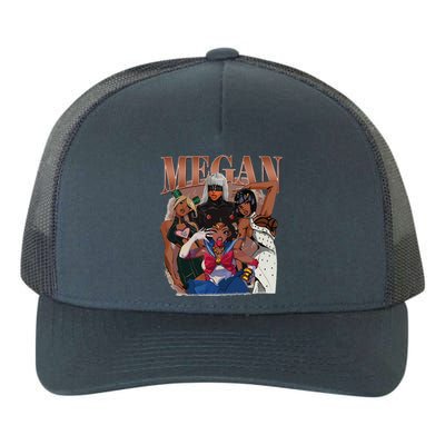 Retro Megan Moon Megan First Name Personalized Vintage Yupoong Adult 5-Panel Trucker Hat