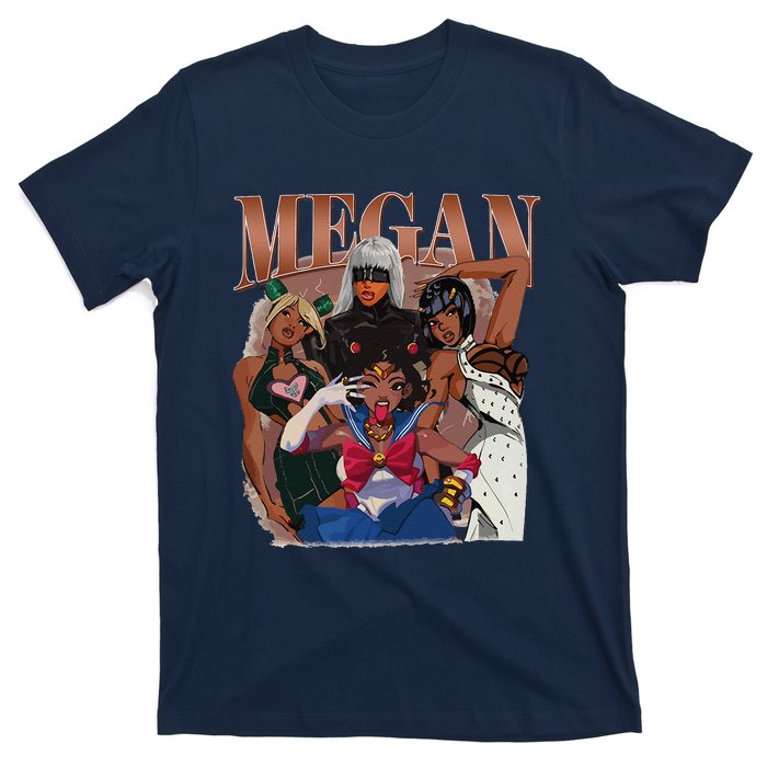 Retro Megan Moon Megan First Name Personalized Vintage T-Shirt