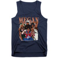 Retro Megan Moon Megan First Name Personalized Vintage Tank Top