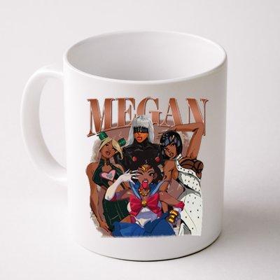 Retro Megan Moon Megan First Name Personalized Vintage Coffee Mug