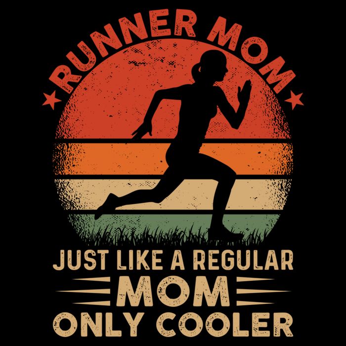 Runner Mom Marathon Race Track And Field Mothers Day Gift City Backpack