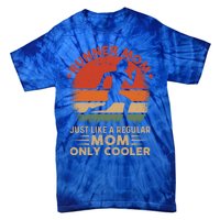 Runner Mom Marathon Race Track And Field Mothers Day Gift Tie-Dye T-Shirt