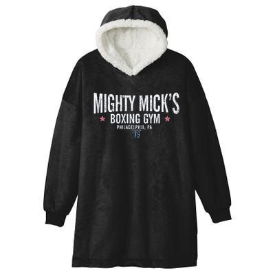 Rocky Mighty Micks Boxing Gym Hooded Wearable Blanket