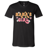 Retro Mama's Mother's Day Mom V-Neck T-Shirt