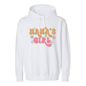 Retro Mama's Mother's Day Mom Garment-Dyed Fleece Hoodie