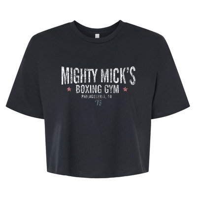 Rocky Mighty Micks Boxing Gym Bella+Canvas Jersey Crop Tee