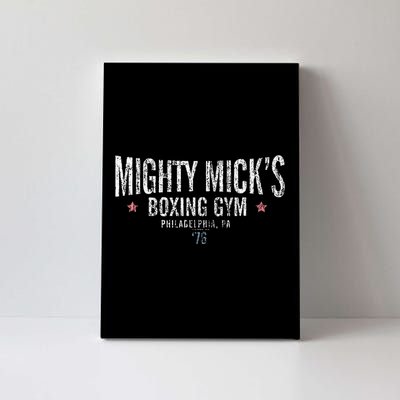 Rocky Mighty Micks Boxing Gym Canvas