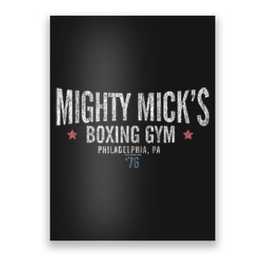 Rocky Mighty Micks Boxing Gym Poster