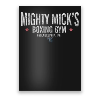 Rocky Mighty Micks Boxing Gym Poster