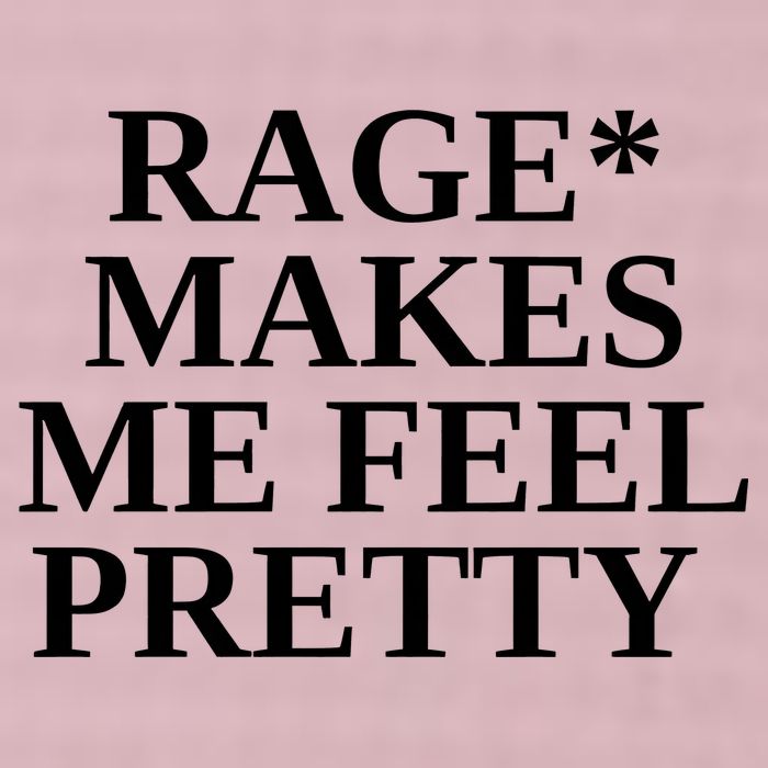 Rage Makes Me Feel Pretty 25L Jumbo Tote