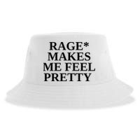 Rage Makes Me Feel Pretty Sustainable Bucket Hat
