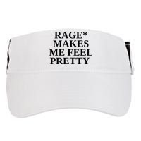 Rage Makes Me Feel Pretty Adult Drive Performance Visor