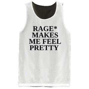 Rage Makes Me Feel Pretty Mesh Reversible Basketball Jersey Tank