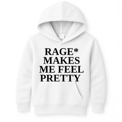 Rage Makes Me Feel Pretty Kids Hoodie