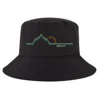 Retro Mountains Moab Utah Summer Hiking Cool Comfort Performance Bucket Hat