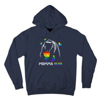 Rainbow Mamy Mama Bear Hug Love Support Parent Lgbt Pride Hoodie