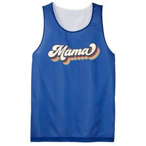 Retro Mama Mommy Gift For Mother's Day Mesh Reversible Basketball Jersey Tank