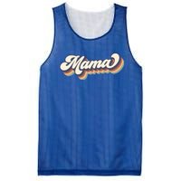 Retro Mama Mommy Gift For Mother's Day Mesh Reversible Basketball Jersey Tank