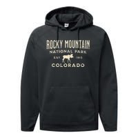 Rocky Mountain National Park Performance Fleece Hoodie