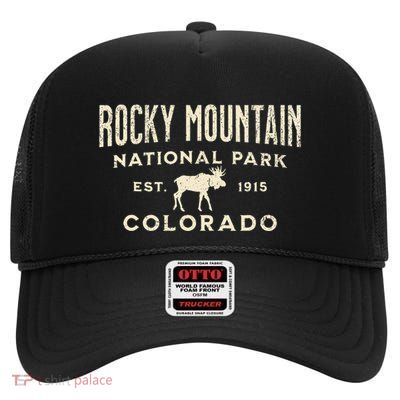 Rocky Mountain National Park High Crown Mesh Back Trucker Hat