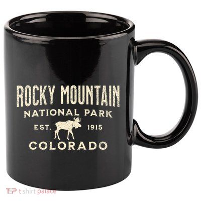 Rocky Mountain National Park 11oz C Handle Ceramic Mug