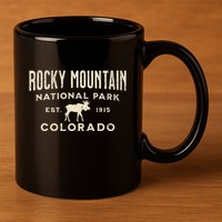 Rocky Mountain National Park 11oz C Handle Ceramic Mug